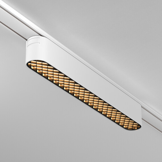 LED осветител за магнитна шина Radity Basis Grid TR084-1-12W3K-W Maytoni 12W 3000K | Osvetlenieto.bg