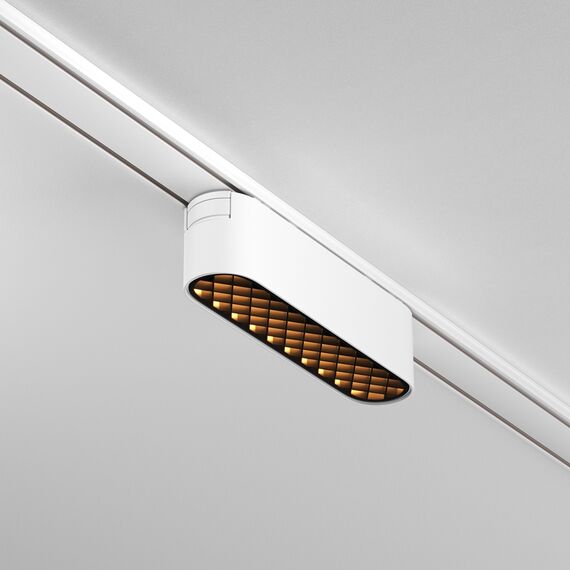 LED осветител за магнитна шина Radity Basis Grid TR084-1-6W3K-W Maytoni 6W 3000K | Osvetlenieto.bg