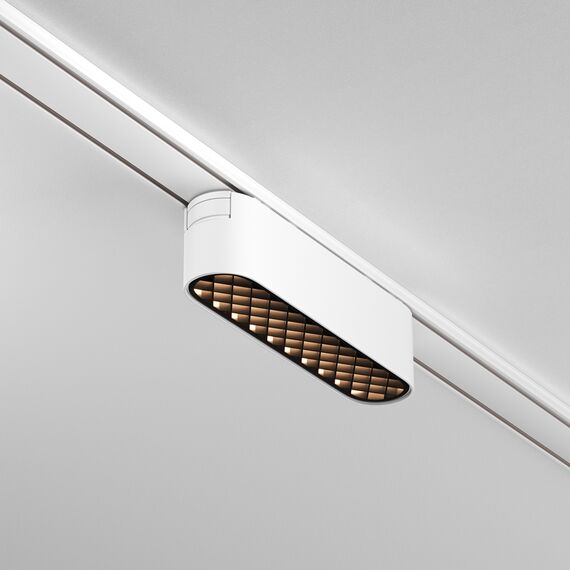 LED осветител за магнитна шина Radity Basis Grid TR084-1-6W4K-W Maytoni 6W 4000K | Osvetlenieto.bg