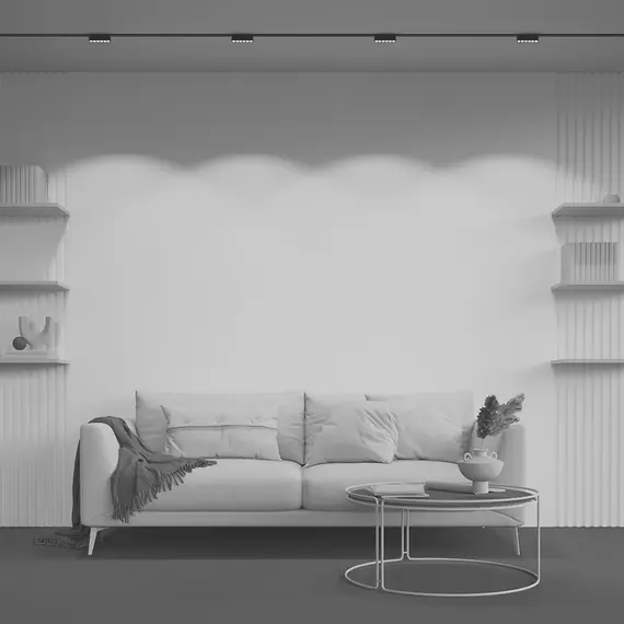 LED осветител за магнитна шина Radity Points TR082-1-6W4K-M-B Maytoni 6W 4000K | Osvetlenieto.bg