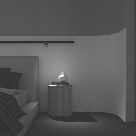 LED Прожектор за магнитна шина Exility-thin Focus LED TR032-2-5W3K-M-BBS Maytoni 5W 3000K | Osvetlenieto.bg