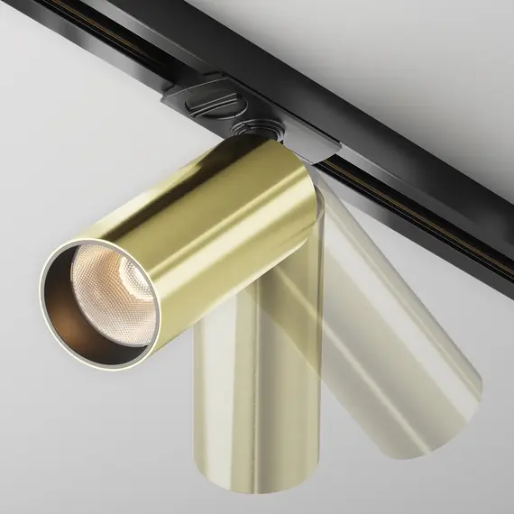 LED Спот за шина 2L Focus LED TR021-1-12W3K-W-BBS Maytoni 12W 3000K | Osvetlenieto.bg