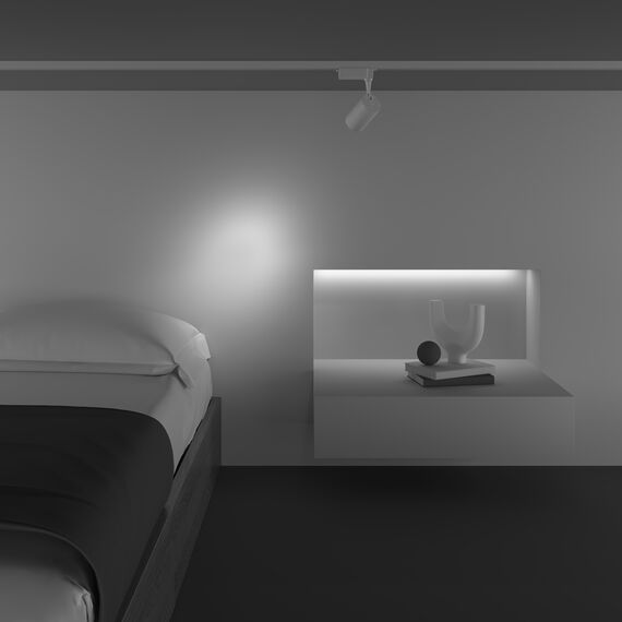 LED Спот за шина 2L Vuoro TR003-1-6W3K-S-W Maytoni 6W 3000K | Osvetlenieto.bg