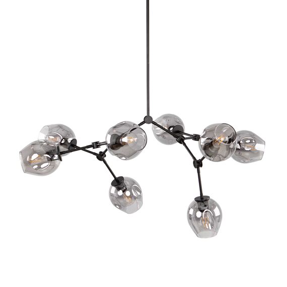 Полилей Ferral PND-75075-8-BK-SG Italux 8xE27 | Osvetlenieto.bg