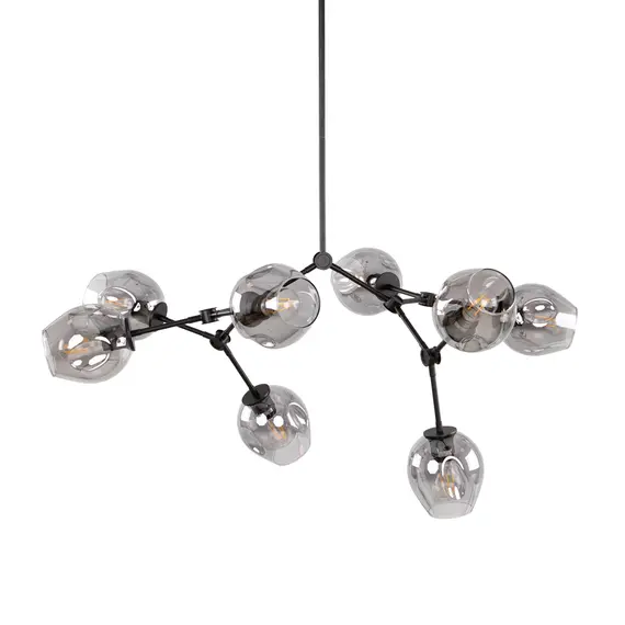 Полилей Ferral PND-75075-8-BK-SG Italux 8xE27 | Osvetlenieto.bg