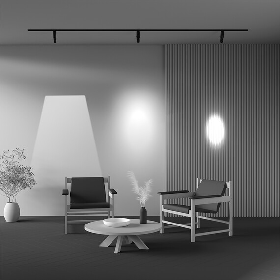 Bluetooth LED Прожектор магнитна шина Exility Gala TR108-4-10W3K-DS-B Maytoni 10W 2700K-6000K | Osvetlenieto.bg