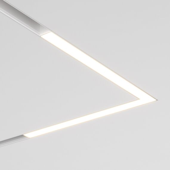 LED Ъглов осветител за магнитна шина Exility-thin Basis Angle TR042-2-24W3K-W Maytoni 24W 3000K | Osvetlenieto.bg
