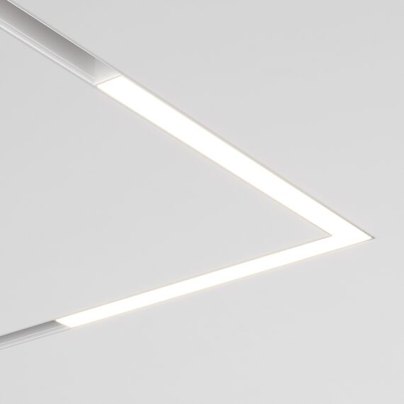 LED Ъглов осветител за магнитна шина Exility-thin Basis Angle TR042-2-24W4K-W Maytoni 24W 4000K | Osvetlenieto.bg