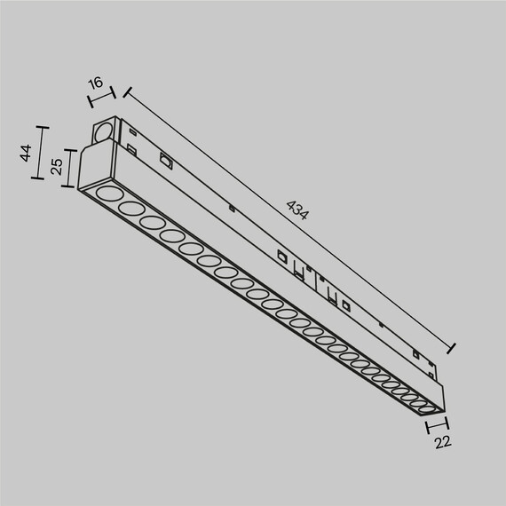LED Осветител магнитна шина Exility Points TR031-4-24WTW-DD-W Maytoni 24W 2700K-6000K | Osvetlenieto.bg