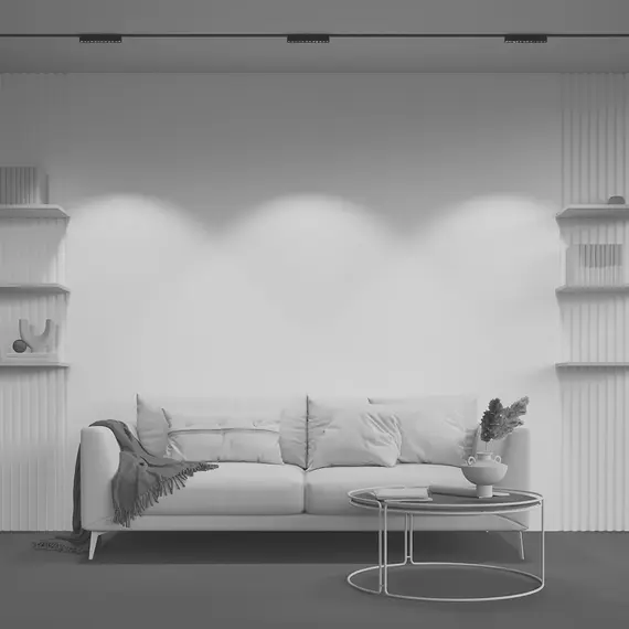 LED осветител за магнитна шина Radity Points TR082-1-12W4K-M-B Maytoni 12W 4000K | Osvetlenieto.bg