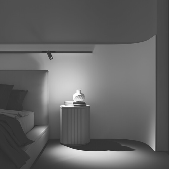 LED Прожектор магнитна шина Exility Focus LED TR032-2-12W3K-M-BBS Maytoni 12W 3000K | Osvetlenieto.bg
