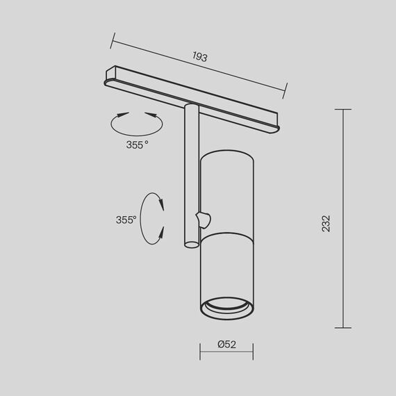LED Прожектор за магнитна шина Exility-thin Elti TR005-2-12W3K-BW Maytoni 12W 3000K | Osvetlenieto.bg LED Прожектор за магнитна шина Exility-thin Elti TR005-2-12W3K-BW Maytoni 12W 3000K | Osvetlenieto.bg