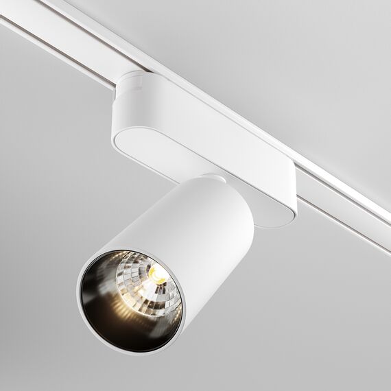 LED Прожектор за магнитна шина Radity Focus LED TR103-1-12W3K-M-W Maytoni 12W 3000K | Osvetlenieto.bg