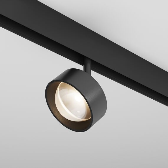 LED Спот за магнитна шина Exility-thin Lens TR217-2-15W3K-B Maytoni 15W 3000K | Osvetlenieto.bg