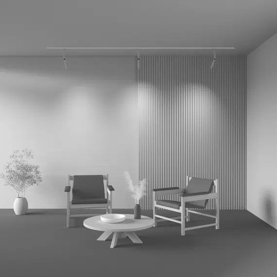 LED Спот за шина 2L Focus Dual TR142-1-6W3K-W Maytoni 6W 3000K | Osvetlenieto.bg