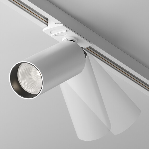 LED Спот за шина 2L Focus LED TR021-1-12W4K-W-D-W Maytoni 12W 4000K | Osvetlenieto.bg
