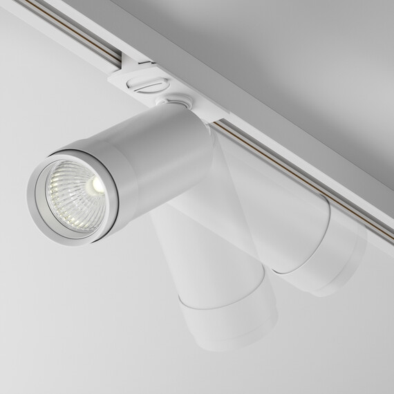LED Спот за шина 2L Focus Zoom TR021-1-12B4K-Z-D-W Maytoni 12W 4000K | Osvetlenieto.bg