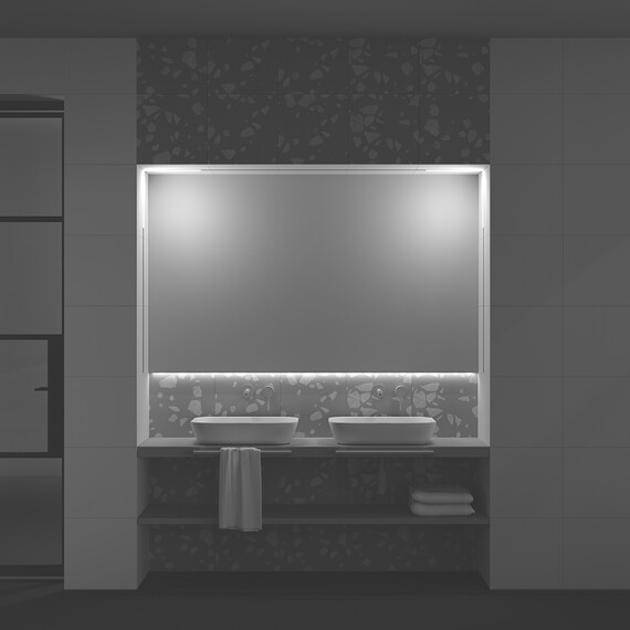 LED Вертикален осветител магнитна шина Exility Basis Angle TR102-24W3K-W Maytoni 24W 3000K | Osvetlenieto.bg