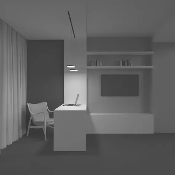 Bluetooth LED Пендел магнитна шина Exility Plato TR123-4-15W-DS-B Maytoni 15W 2700K-6000K | Osvetlenieto.bg