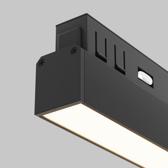 Bluetooth LED Вертикален осветител магнитна шина Exility Basis TR102-24W-DS-B-1 Maytoni 24W 3000K-6000K | Osvetlenieto.bg