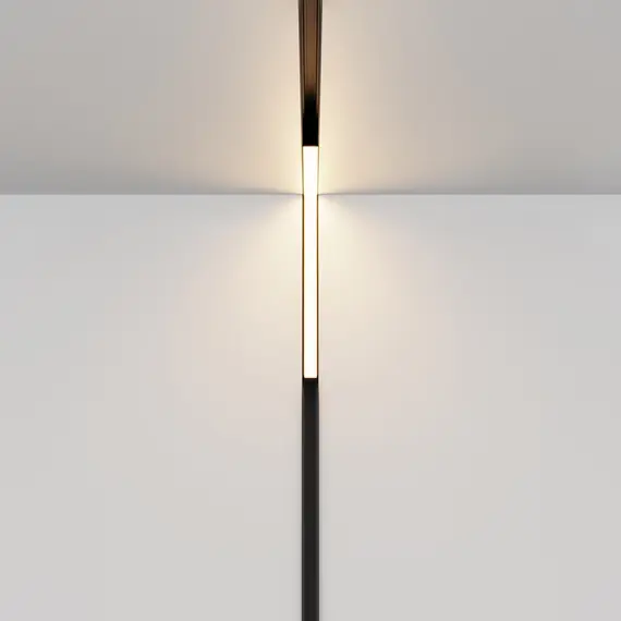 Bluetooth LED Вертикален осветител магнитна шина Exility Basis TR102-24W-DS-B-1 Maytoni 24W 3000K-6000K | Osvetlenieto.bg