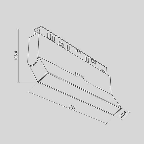 LED Осветител за магнитна шина Exility-thin Basis Rot TR036-4-12WTW-DD-W Maytoni 12W 2700K-6000K | Osvetlenieto.bg LED Осветител за магнитна шина Exility-thin Basis Rot TR036-4-12WTW-DD-W Maytoni 12W 2700K-6000K | Osvetlenieto.bg