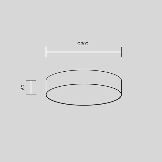 LED Плафон Zon C032CL-36W3K-RD-B Maytoni 36W 3000K | Osvetlenieto.bg LED Плафон Zon C032CL-36W3K-RD-B Maytoni 36W 3000K | Osvetlenieto.bg