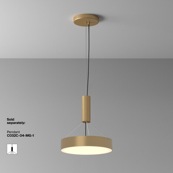 LED Плафон Zon C032CL-36W3K-RD-MG Maytoni 36W 3000K | Osvetlenieto.bg