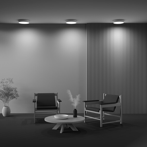 LED Плафон Zon C032CL-36W3K-RD-W Maytoni 36W 3000K | Osvetlenieto.bg