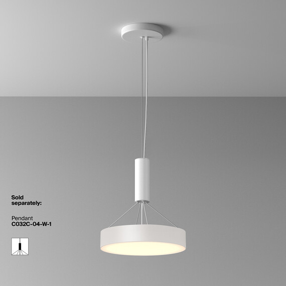 LED Плафон Zon C032CL-36W3K-RD-W Maytoni 36W 3000K | Osvetlenieto.bg
