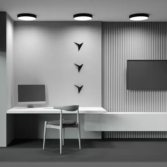 LED Плафон Zon C032CL-45W3K-RD-B Maytoni 45W 3000K | Osvetlenieto.bg