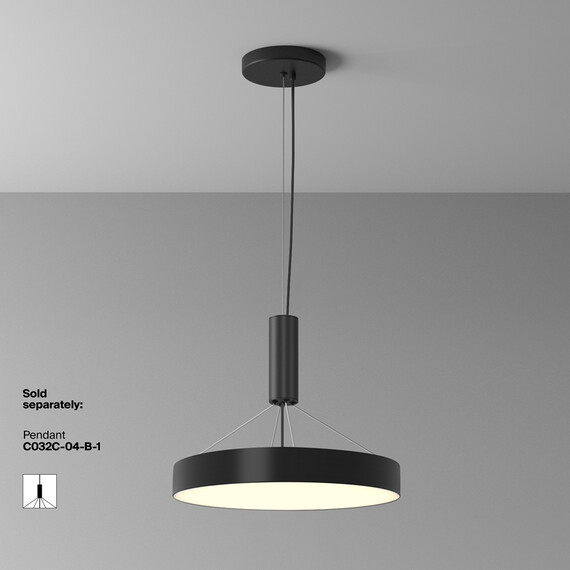 LED Плафон Zon C032CL-45W3K-RD-B Maytoni 45W 3000K | Osvetlenieto.bg