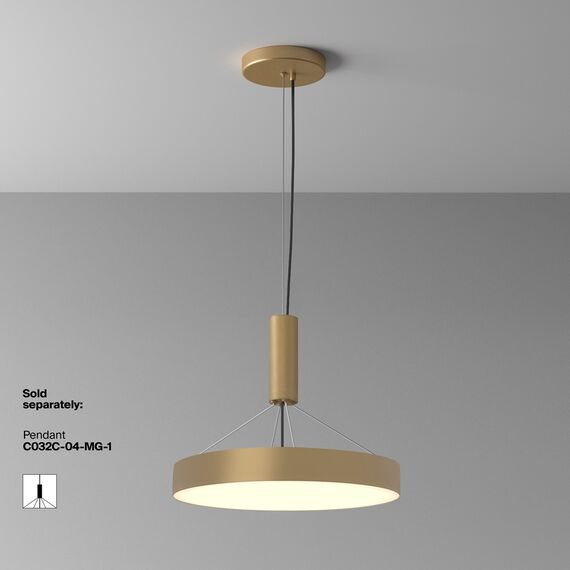 LED Плафон Zon C032CL-45W3K-RD-MG Maytoni 45W 3000K | Osvetlenieto.bg LED Плафон Zon C032CL-45W3K-RD-MG Maytoni 45W 3000K | Osvetlenieto.bg
