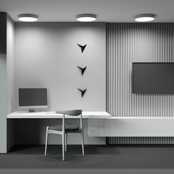 LED Плафон Zon C032CL-45W3K-RD-MG Maytoni 45W 3000K | Osvetlenieto.bg