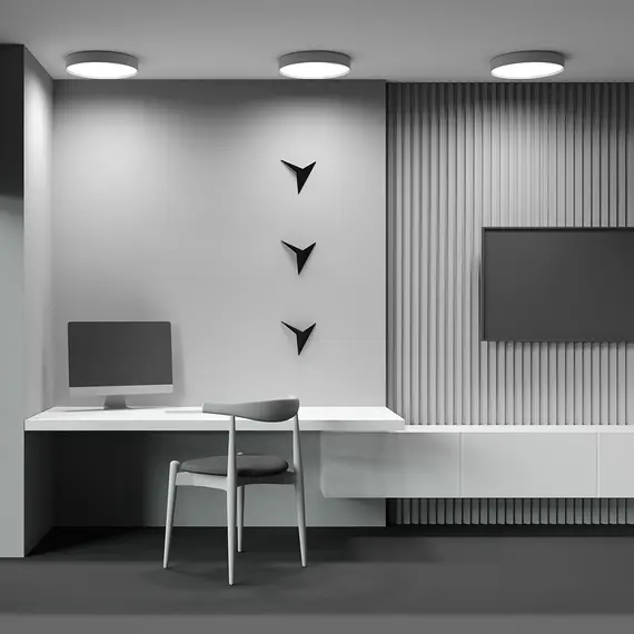 LED Плафон Zon C032CL-45W3K-RD-W Maytoni 45W 3000K | Osvetlenieto.bg