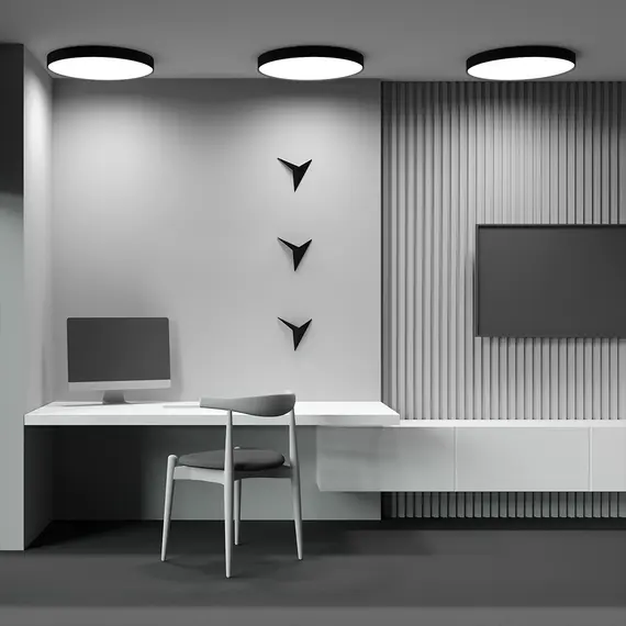 LED Плафон Zon C032CL-90W3K-RD-B Maytoni 90W 3000K | Osvetlenieto.bg