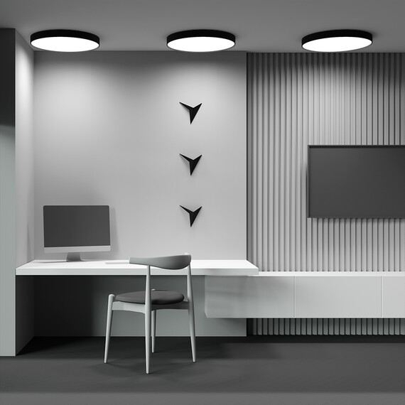 LED Плафон Zon C032CL-90W3K-RD-B Maytoni 90W 3000K | Osvetlenieto.bg
