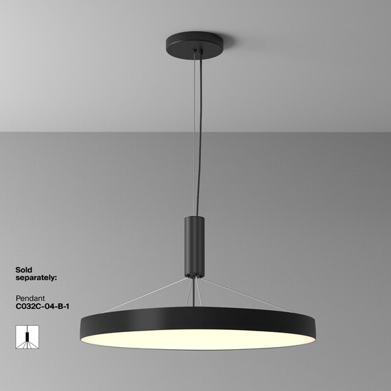 LED Плафон Zon C032CL-90W3K-RD-B Maytoni 90W 3000K | Osvetlenieto.bg