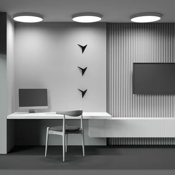 LED Плафон Zon C032CL-90W3K-RD-MG Maytoni 90W 3000K | Osvetlenieto.bg