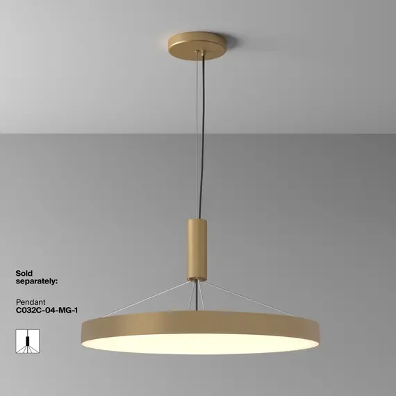 LED Плафон Zon C032CL-90W3K-RD-MG Maytoni 90W 3000K | Osvetlenieto.bg