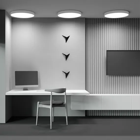 LED Плафон Zon C032CL-90W3K-RD-W Maytoni 90W 3000K | Osvetlenieto.bg