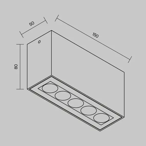LED Външен спот Ares O309CL-L10GF3K Maytoni 10W 3000K IP54 | Osvetlenieto.bg