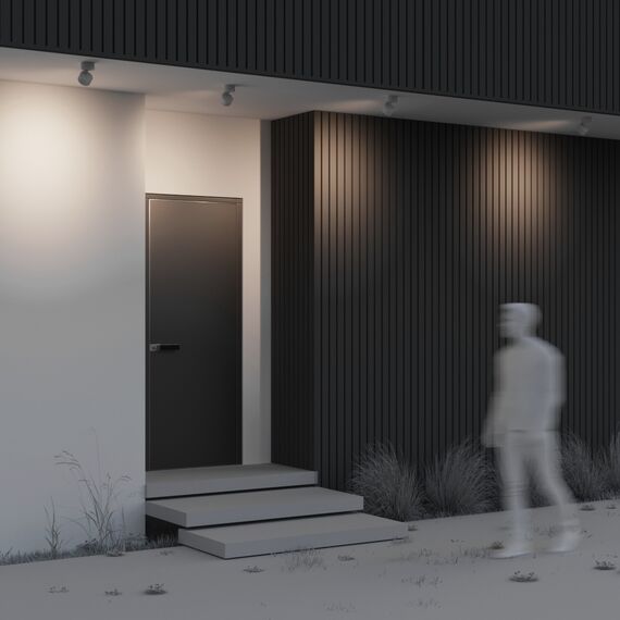 LED Външен спот Spin O310CL-L12W3K Maytoni 12W 3000K IP54 | Osvetlenieto.bg