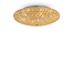 Плафон KING PL9 ORO 073262 Ideal Lux 9xG9 | Osvetlenieto.bg