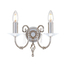 Аплик Aegean 2xE14 Polished Nickel Elstead Lighting AG2-POL-NICKEL | Osvetlenieto.bg