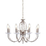 Полилей Aegean 8xE14 Polished Nickel Elstead Lighting AG8-POL-NICKEL | Osvetlenieto.bg
