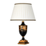 Настолна лампа Narbonne 1xE27 Tall Empire Shade Black and Gold Designer's Lightbox DL-NARBONNE-TL | Osvetlenieto.bg