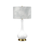 Настолна лампа Milo 1xE27 Aged Brass White Blue Elstead Lighting MILO-AB-TL-FDEB | Osvetlenieto.bg