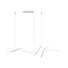 LED Полилей Mila PND-23523-WH Italux 40W 3000K-6000K | Osvetlenieto.bg