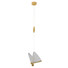 LED Пендел BEE LAMP 1 LED gold 21 cm MP0090-1 gold 4W 3000K | Osvetlenieto.bg